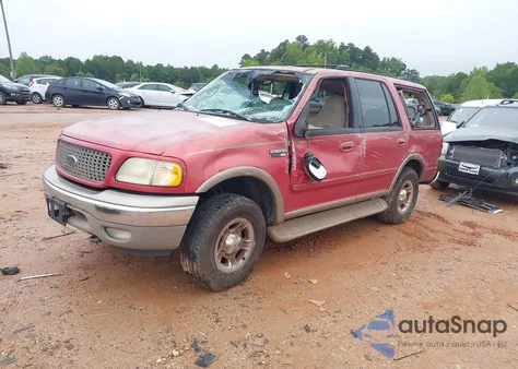 2001 Ford Expedition Eddie Bauer from USA, damaged, VIN 1FMPU18L61LB28214